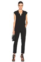 Mason By Michelle Mason Utility Jumpsuit In Black