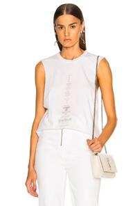 Tre Muscle T Shirt In White