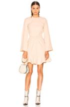 Chloe Long Sleeve Dress In Neutral