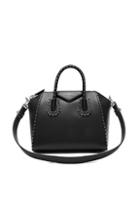 Givenchy Small Smooth Leather With Chain Piping Antigona In Black