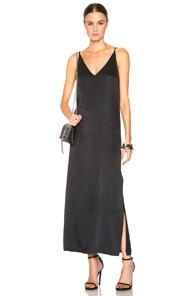 Equipment Raquel Slip Dress In Black