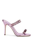 Manolo Blahnik For Fwrd Dallitre 105 Sandal In Purple