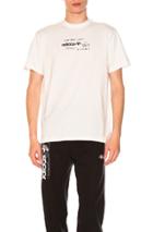 Adidas By Alexander Wang Graphic Tee In White