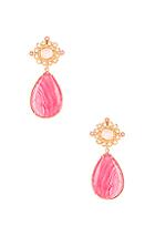 Christie Nicolaides Carmina Earrings In Pink