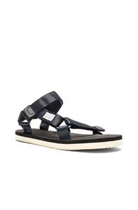 Suicoke Depa Cab Sandals In Blue