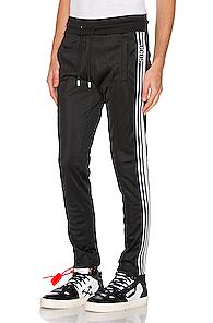 Gcds Straight Acetate Sweatpants In Black