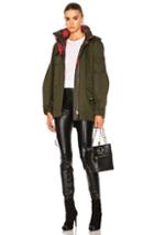 Coach 1941 Western Military Parka In Green