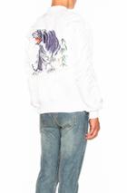 Alpha Industries Ma 1 Souvenir Tiger In White