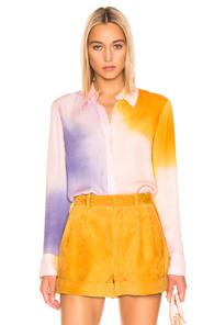 A.l.c. Jayne Top In Pink,purple,orange,tie Dye