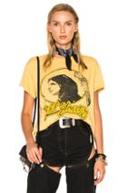 Madeworn Neil Young Tee In Yellow