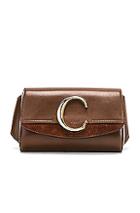 Chloe C Belt Bag In Brown