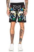 Marcelo Burlon Osorino Shorts In Black