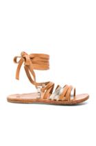 Beek Leather Heron Sandals In Metallics,neutrals