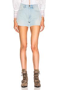 Frame Le Vintage Short In Denim Light