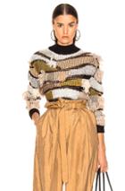 Rachel Comey Sustain Pullover Sweater In Black,neutral,white