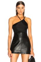 Helmut Lang X Shayne Oliver Pulled Tank Top In Black