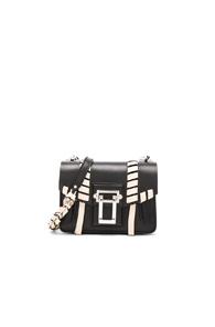 Proenza Schouler Hava Leather Whipstitch In Black,neutrals