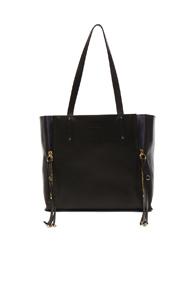 Chloe Milo Medium Tote In Black