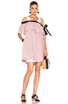 Isa Arfen Mali Baby Mini Dress In Pink,purple,white