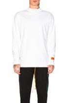 Heron Preston Ctnmb Turtleneck In White