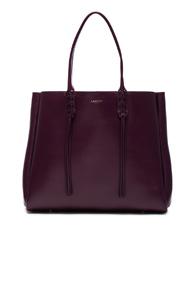Lanvin Large Shopper Tote In Purple