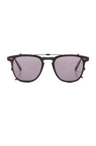 Garrett Leight Brooks Clip In Black