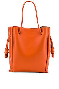 Loewe Flamenco Knot Tote Bag In Orange