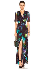 Mason By Michelle Mason Button Down Maxi Dress