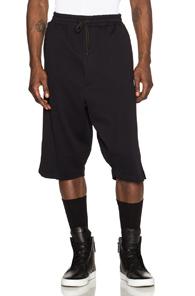 Public School Brina Textured Knit Dall Shorts In Black