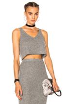 Theperfext Fwrd Exclusive Kendall V-neck Tank In Gray