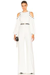 Alexis Easton Jumpsuit In White