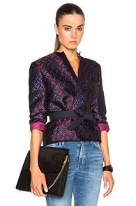 Golden Goose Lexi Jacket In Blue,red,metallics