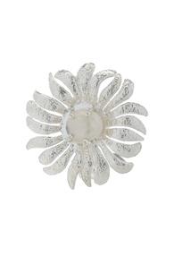 Christie Nicolaides Fiorella Hair Clip In Metallic