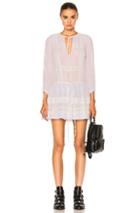 Givenchy Lace Detail Dress In White