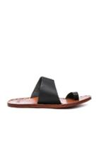 Beek Leather Finch Sandals In Black