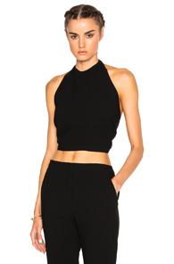 Jenni Kayne Tie Back Shell Top In Black
