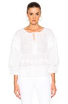 Tanya Taylor Clemence Top In White