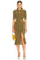 Veronica Beard Pike Dress In Green,floral