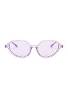 Dries Van Noten Angular Sunglasses In Purple