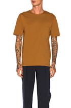 Lemaire Pocket Tee In Brown