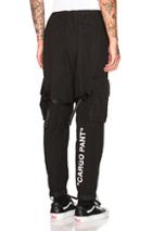 Off-white Parachute Cargo Pant In Black
