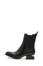 Alexander Wang Anouck Chelsea Leather Boots In Black