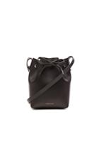 Mansur Gavriel Mini Mini Bucket Bag In Black