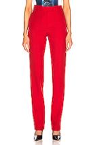 Calvin Klein 205w39nyc Tailored Pant In Red