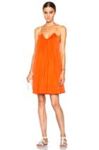 Stella Mccartney Judy Tank Dress In Orange