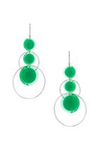 Isabel Marant Harlem Earrings In Green