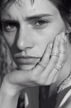 Magda Butrym Small Zirconia Ring In Metallics