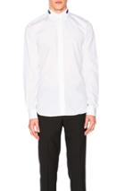 Givenchy Embroidered Collar Shirt In White