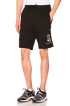 Y-3 Yohji Yamamoto Graphic Shorts In Black