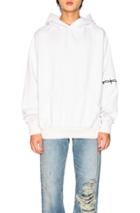 Warren Lotas Washed Oversized Bomber-fit Hoodie In White